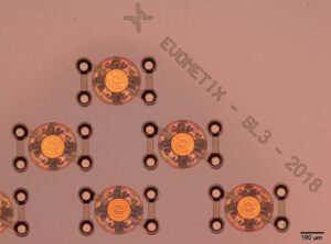 Evonetix dna sequencing dna sequencing lab on a chip chip showing individual sites for synethesis