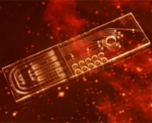 Example of Microfluidics application using Customized MEMS