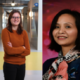 Banner of our some female scientists