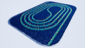 functionalised aMZI spiral