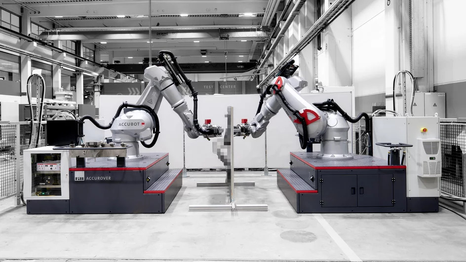 Fill's ACCUBOTS Photo of Fill's ACCUBOTS, an example of technologies that would benefit from advancements in SPRINTER