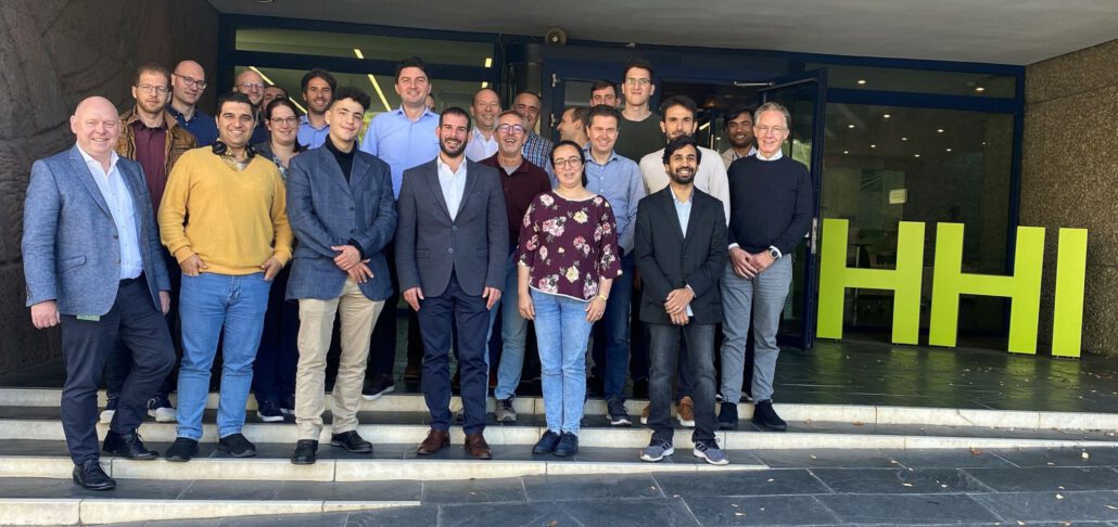 SPRINTER Kickoff Meeting at Fraunhofer HHI Consortium members at the SPRINTER kickoff meeting