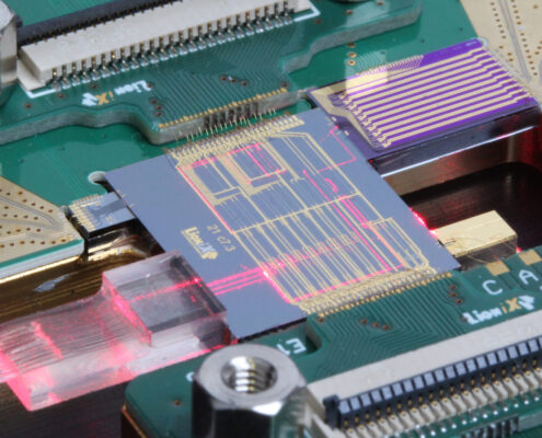 Photonic integrated circuit and the module based on silicon nitride.